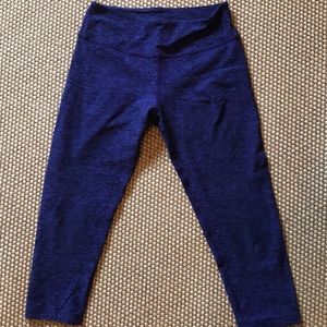 Purple beyond yoga Capri leggings